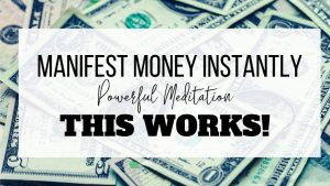 Manifesting Money Quickly