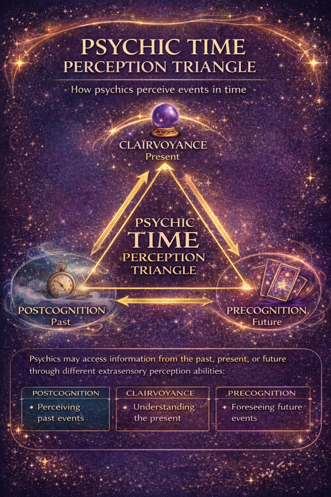 Psychic Time Perception Triangle